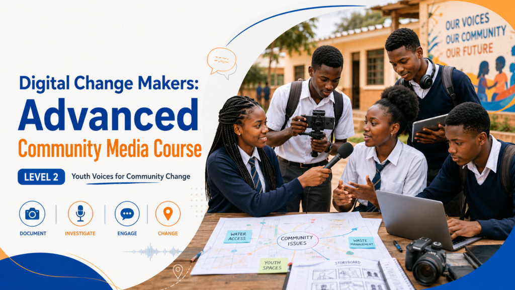 Digital Change Makers: Advanced Community Media Course course